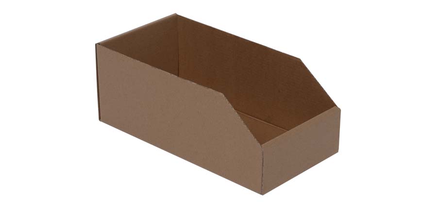 Caja repuestera en microcorrugado kraft