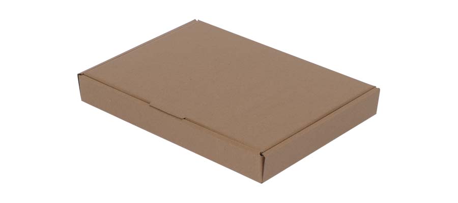 Caja tipo carpeta A- 4 en microcorrugado kraft . Usos: archivo, cuadros, regalos, prendas, fotos, varios.